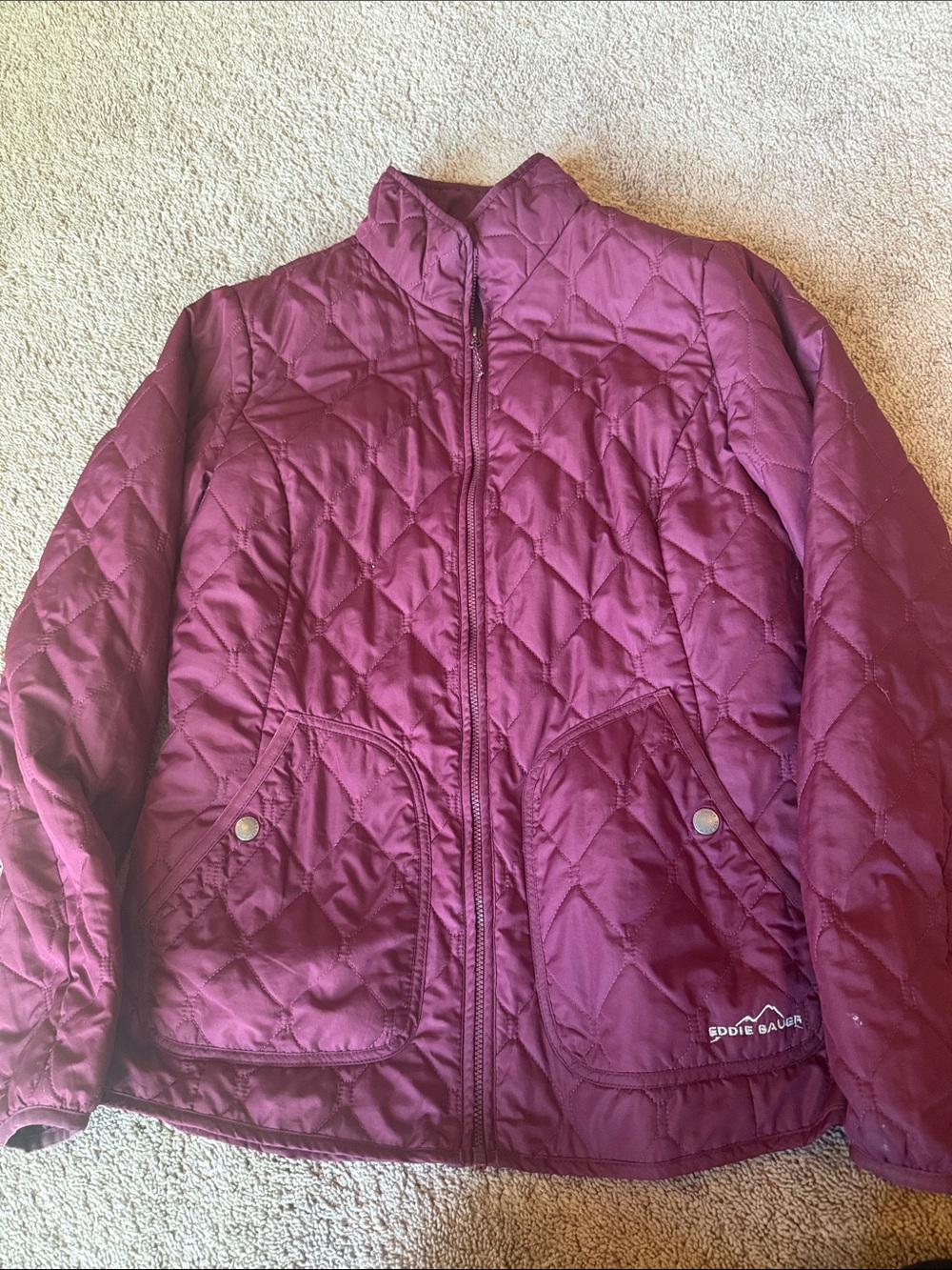 Eddie Bauer Women's Jacket in Deep Burgundy
